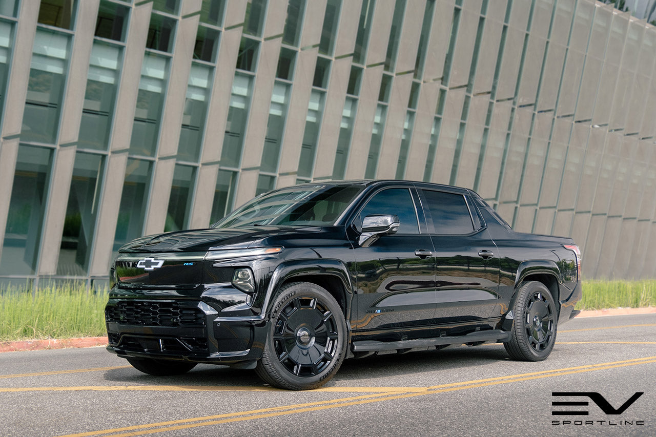 A relevant stock photo of silverado ev custom in a typical setting.