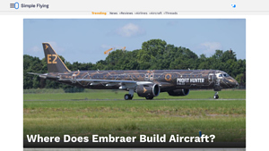 Where Does Embraer Build Aircraft? - Simple Flying - brazil aircraft manufacturer