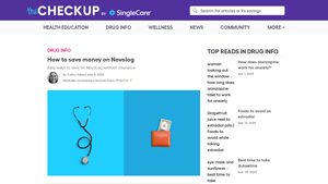 How to save money on Novolog - SingleCare - novolog manufacturer