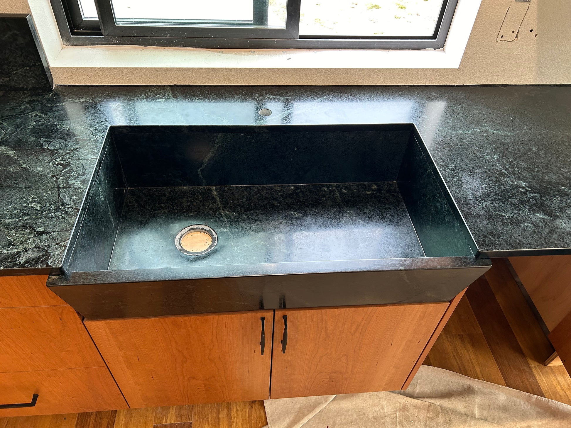 A relevant stock photo of sink custom in a typical setting.