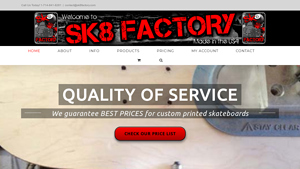 Sk8factory - Skateboard Manufacturer - skate deck manufacturer