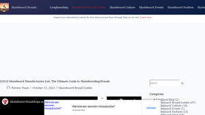[2023] Skateboard Manufacturers List: The Ultimate Guide to ... - skate deck manufacturer