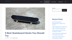 9 Best Skateboard Decks You Should Try - Skate Review - skate deck manufacturer