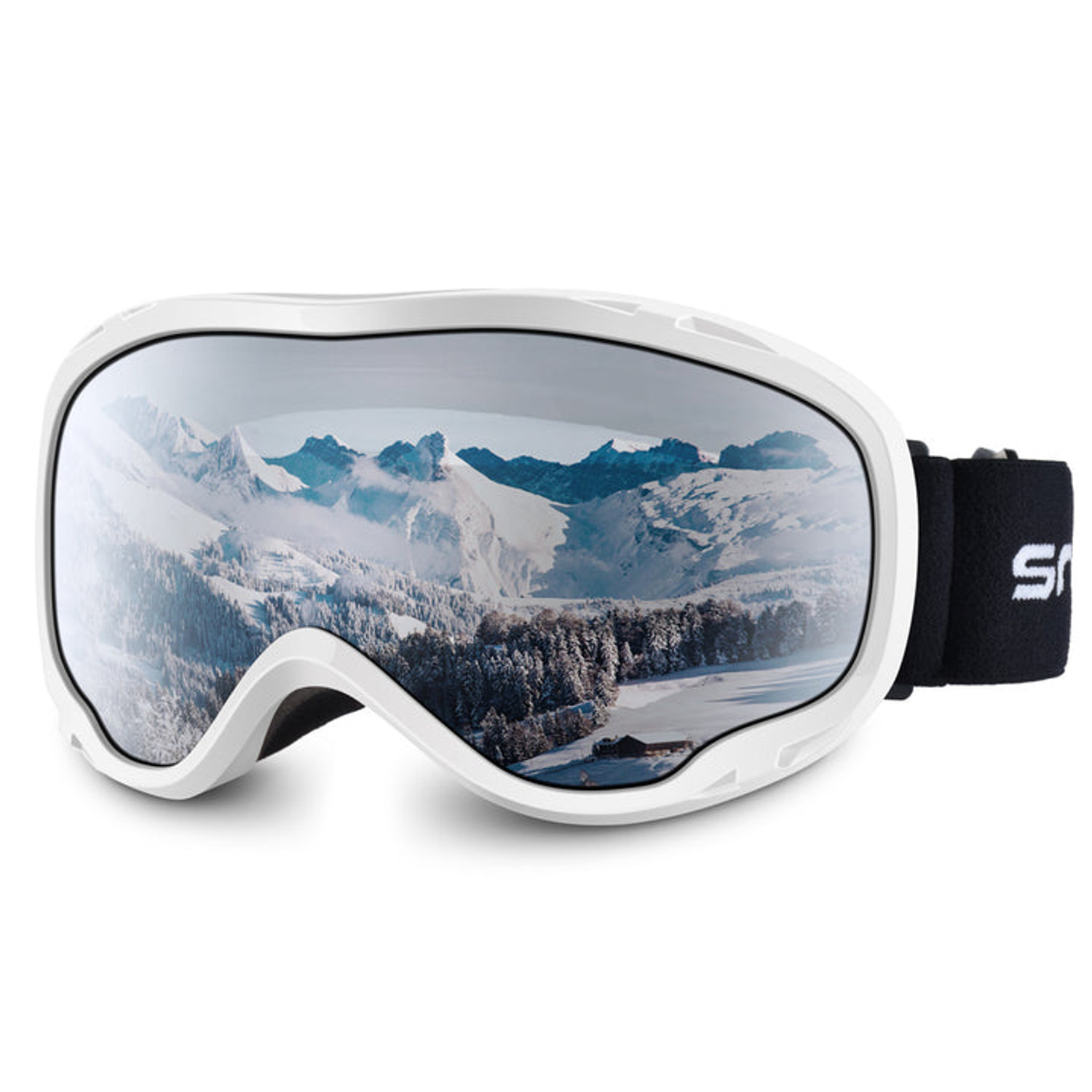 A relevant stock photo of ski goggle manufacturer in a typical setting.