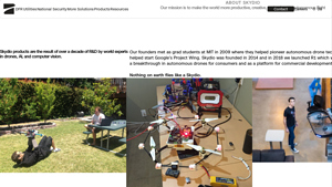About - Skydio - drone manufacturer