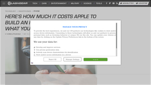Here's How Much It Costs Apple To Build An iPhone (Compared ... - SlashGear - iphone manufacturer price