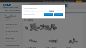 Actuators - SMC USA - pneumatic actuator factory