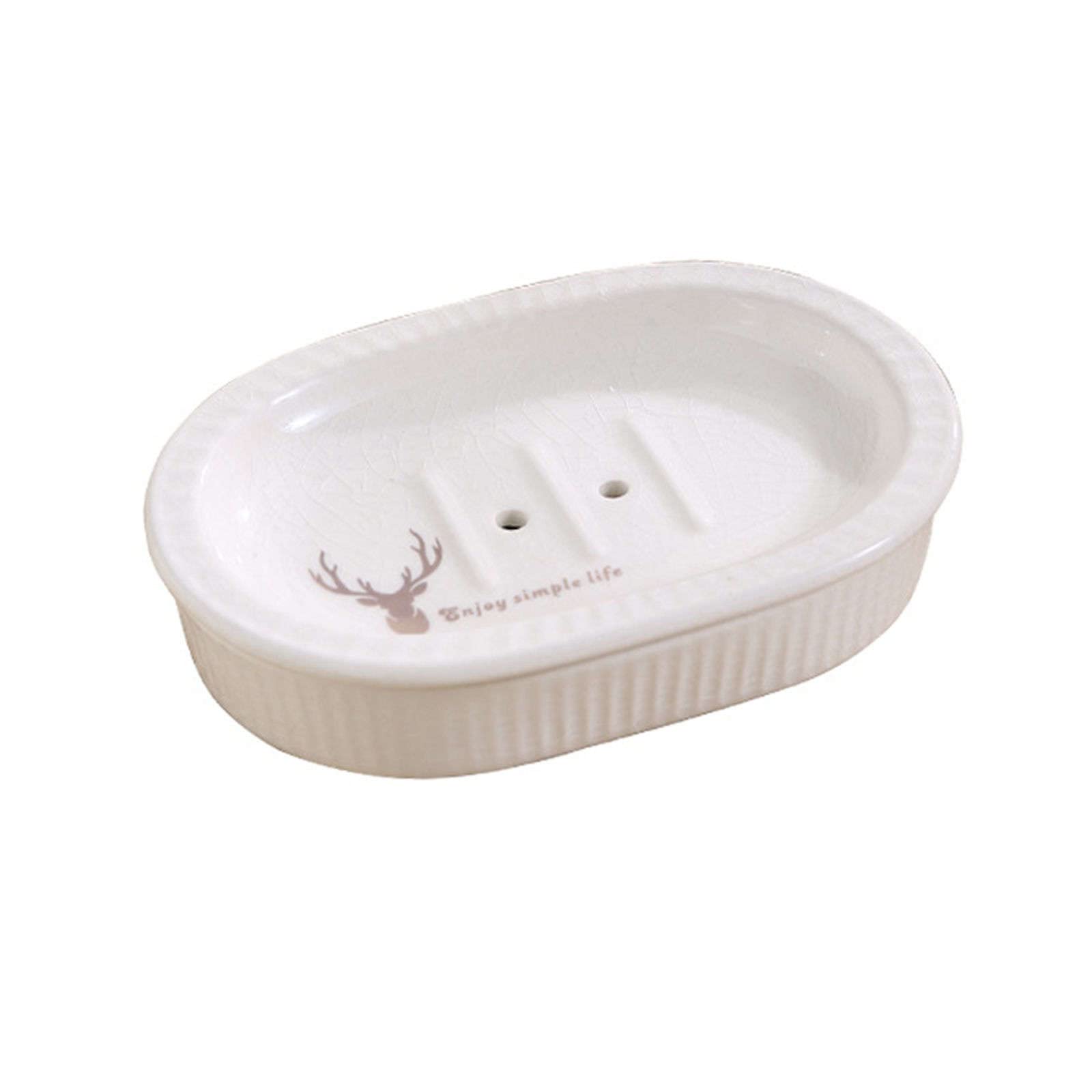 A relevant stock photo of soap dish china in a typical setting.