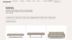 Sofas - SOFACOMPANY - blue couch company