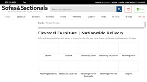 Flexsteel Furniture - Sofas and Sectionals - steel furniture company