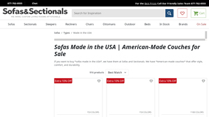 Made in the USA | Sofas and Sectionals - best sofa factory