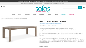 LOW COUNTRY By Caracole | CLA-423-203 - Sofas ETC - caracole furniture company
