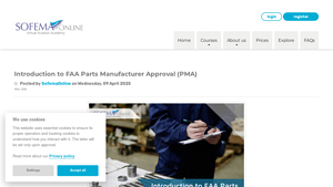 Introduction to FAA Parts Manufacturer Approval (PMA) - faa parts manufacturer approval