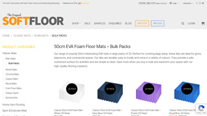 50cm EVA Foam Floor Mats – Bulk Packs - foam tiles bulk