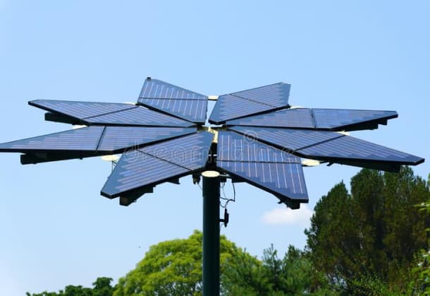 A relevant stock photo of solar array custom in a typical setting.