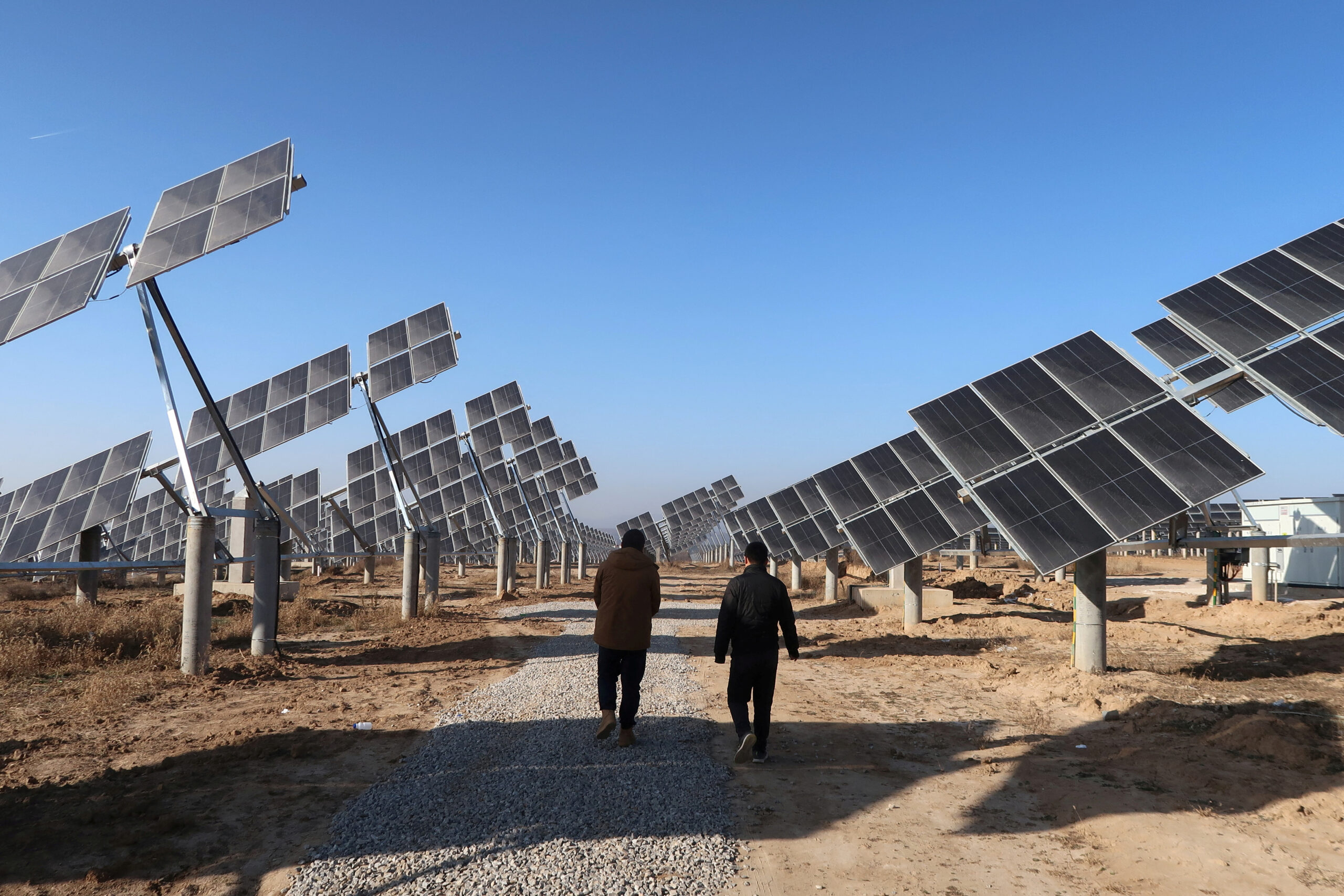 A relevant stock photo of solar electricity china in a typical setting.