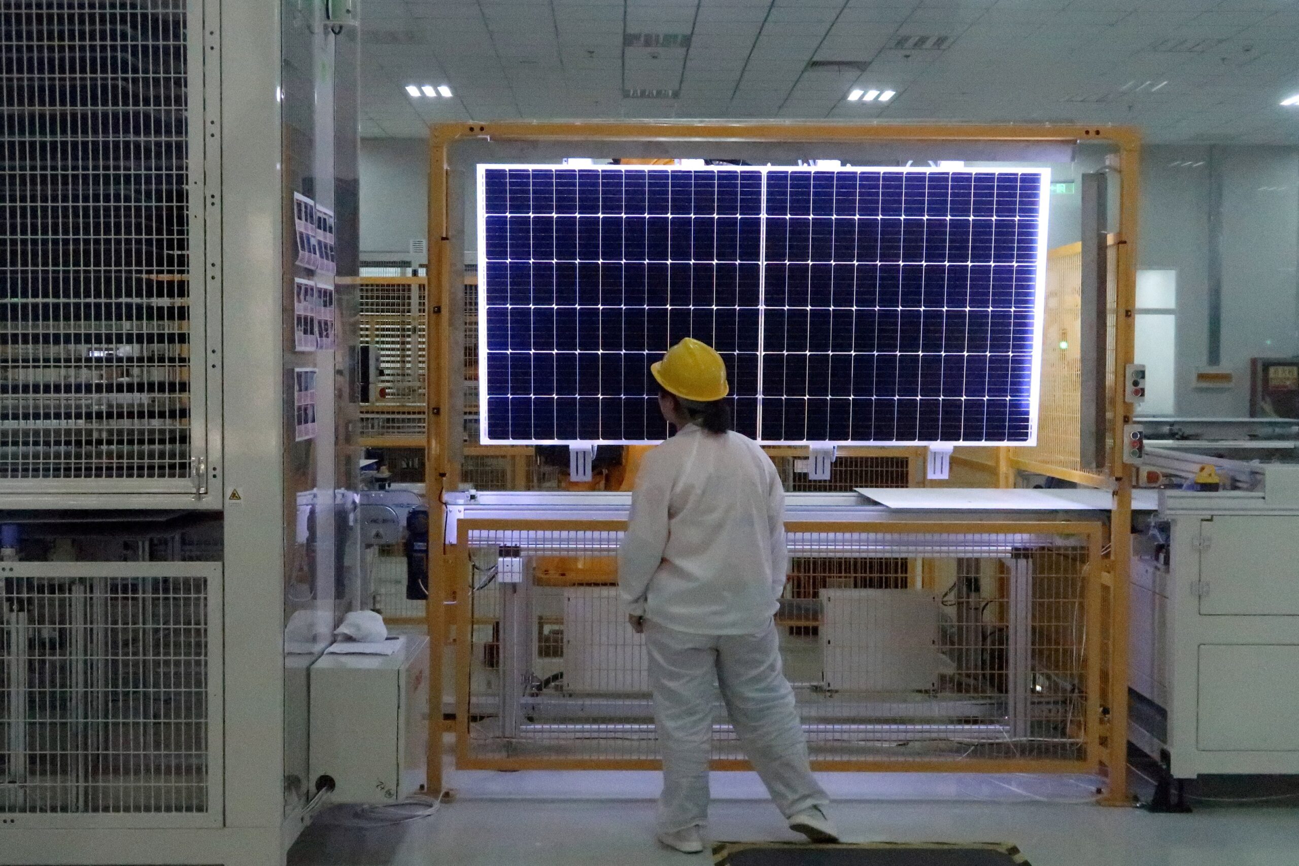 A relevant stock photo of solar module china in a typical setting.
