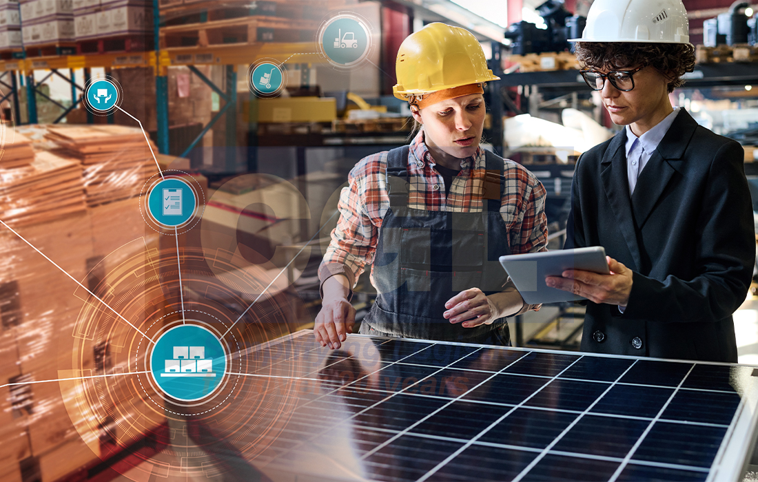 A relevant stock photo of solar powered supplier in a typical setting.