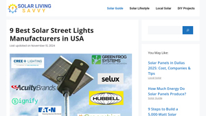 9 Best Solar Street Lights Manufacturers in USA - solar street light manufacturer