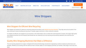 Industrial Wire Strippers Supplier in USA | Wire Stripping Machine - wire stripping machine company