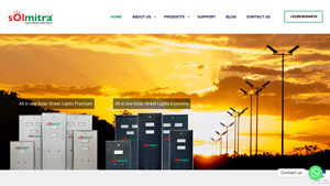 Solar Street Light manufacturers in Bangalore India| Solmitra Power ... - solar street light manufacturer
