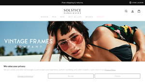 Vintage Frames Company - Solstice Sunglasses - vintage glasses company