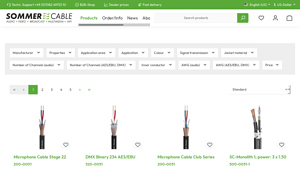 Bulk Cable Audio - Sommer cable - audio cable bulk