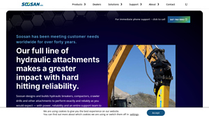 Soosan USA | Hydraulic Attachments - hydraulic auger manufacturer usa