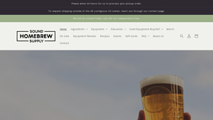 Sound Homebrew Supply - home brew supplies wholesale