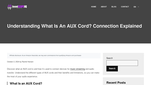 Understanding What Is An AUX Cord? Connection Explained - aux manufacturer