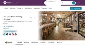 The Solid Wood Flooring Company | Overview - NBS Source - solid wood flooring company