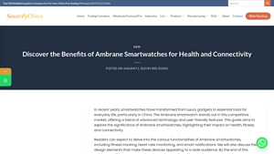 Discover the Benefits of Ambrane Smartwatches for Health and ... - ambrane smart watch company