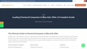 Leading Chemical Companies in Blue Ash, Ohio: A Complete Guide - chemical manufacturer blue ash