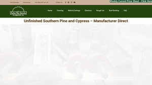 Heart Pine Floors (Southern Wood Specialties) Log Cabin Siding ... - pine flooring company