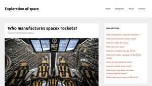 Who manufactures spacex rockets? - Exploration of space - american aerospace manufacturer