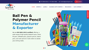 Leading Pen & Pencils Manufacturer & Exporter in India | Spartex - pen manufacturer