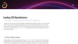 Leading LED Manufacturers - Speclight - led lighting manufacturer