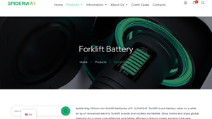 Lithium-ion forklift batteries LFP（LiFePO4）forklift truck battery - forklift battery factory