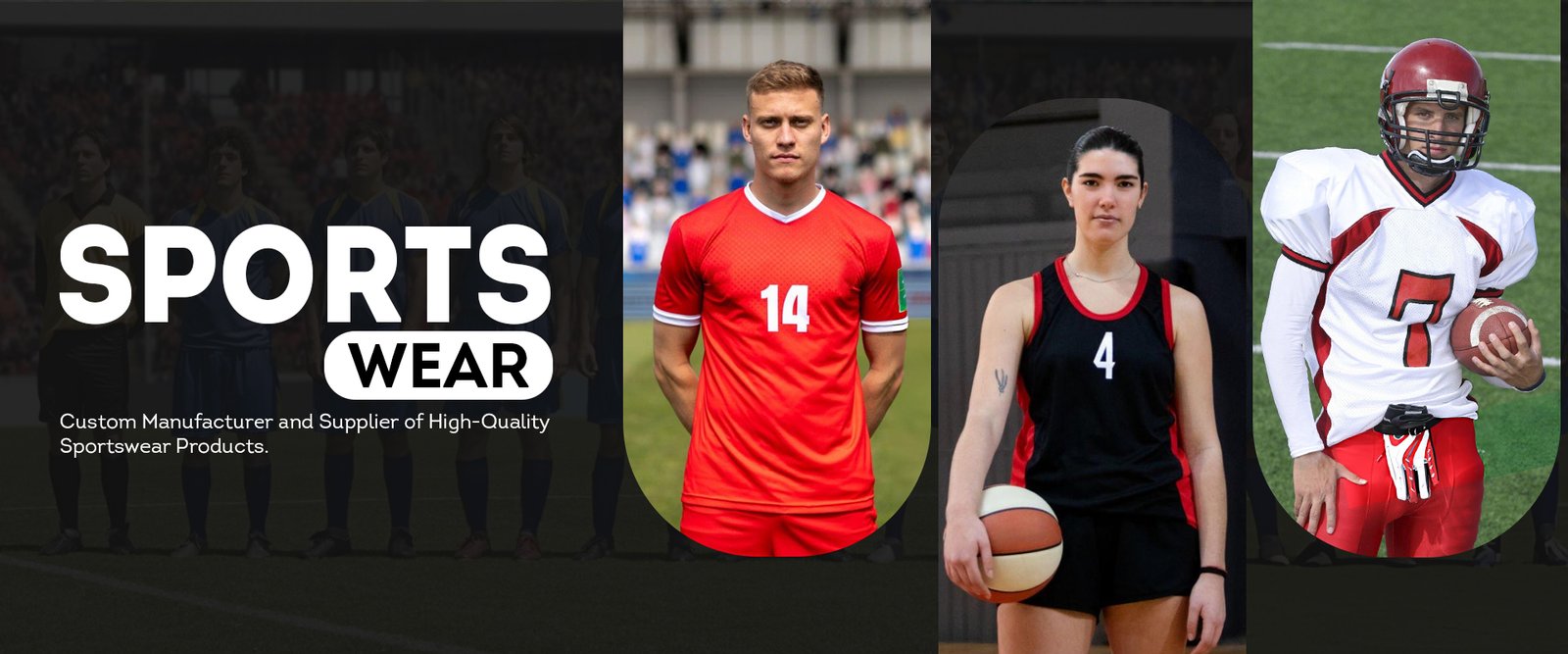 A relevant stock photo of sportswear supplier in a typical setting.