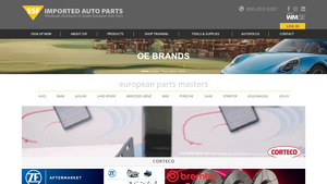 SSF Imported Auto Parts LLC. - auto spares company