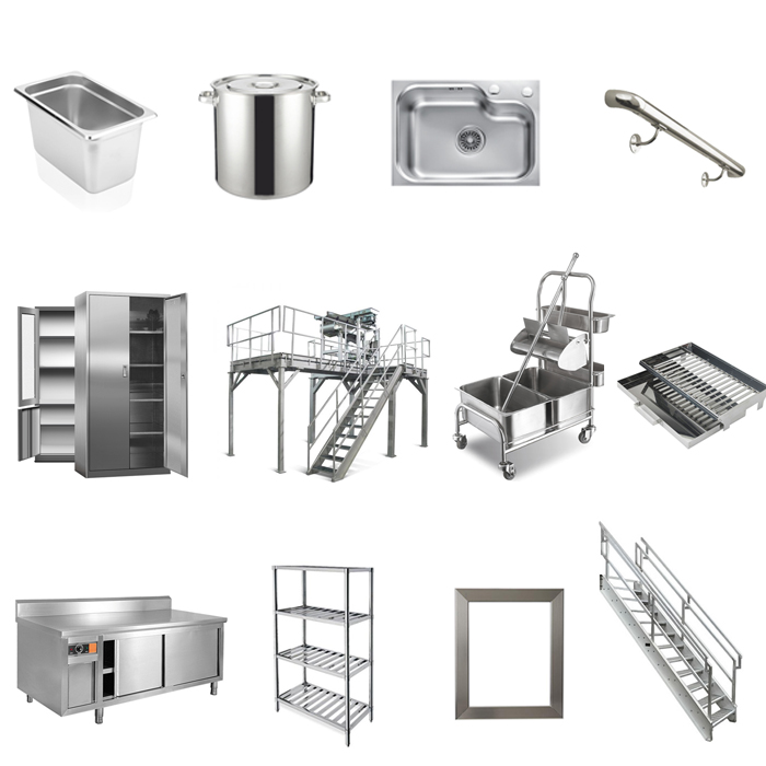 A relevant stock photo of stainless steel custom in a typical setting.