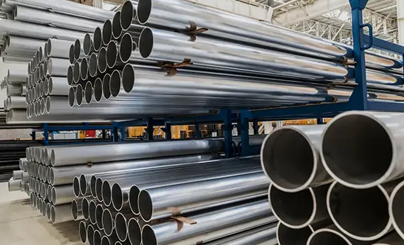 A relevant stock photo of stainless steel pipe supplier in a typical setting.