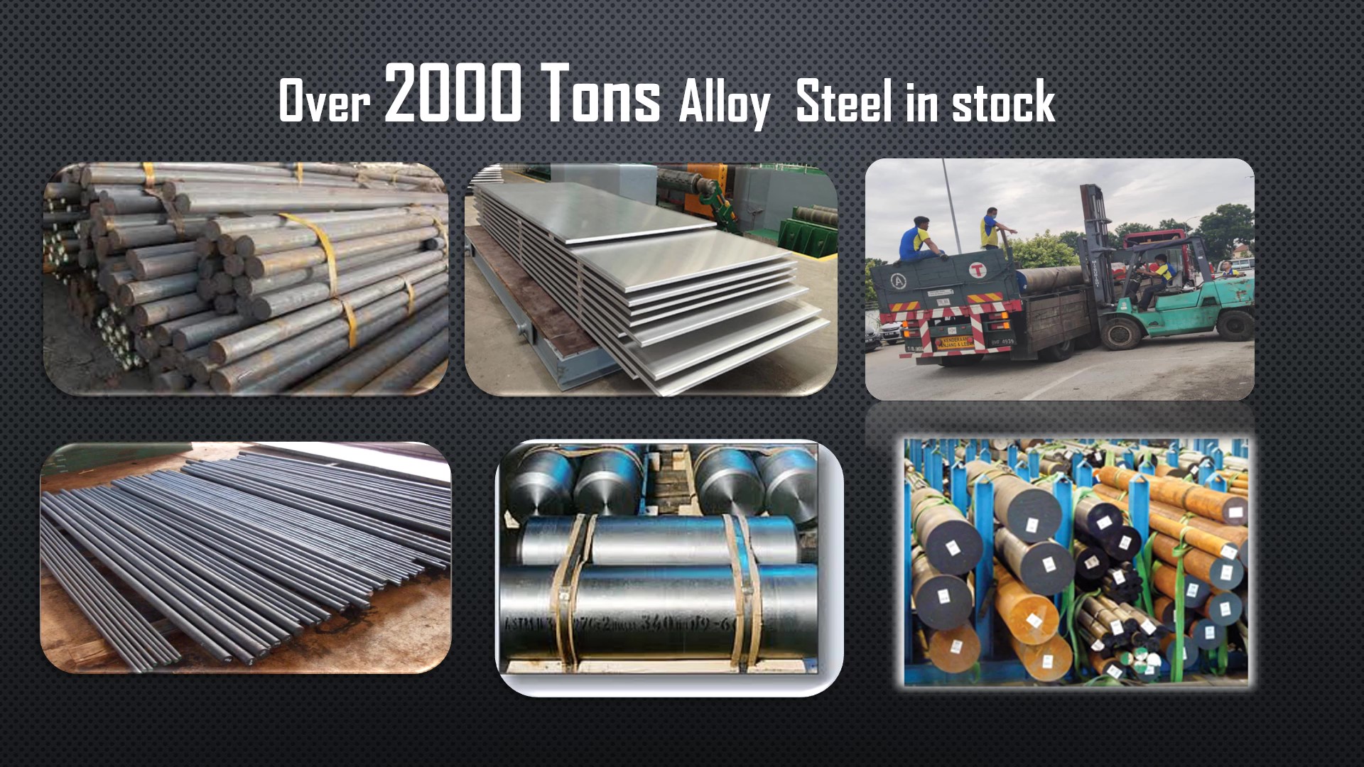A relevant stock photo of stainless steel supplier in a typical setting.