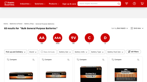 Bulk General Purpose Batteries | Staples Business - duracell aa bulk