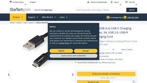 10-Pack 6.6ft (2m) USB-A to USB-C Charging Cable, Charge & Sync ... - usb type c cable bulk
