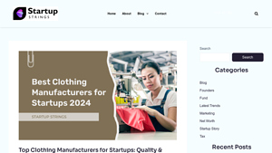 Best Clothing Manufacturers for Startups - startupstrings.com - clothing manufacturer startup in india