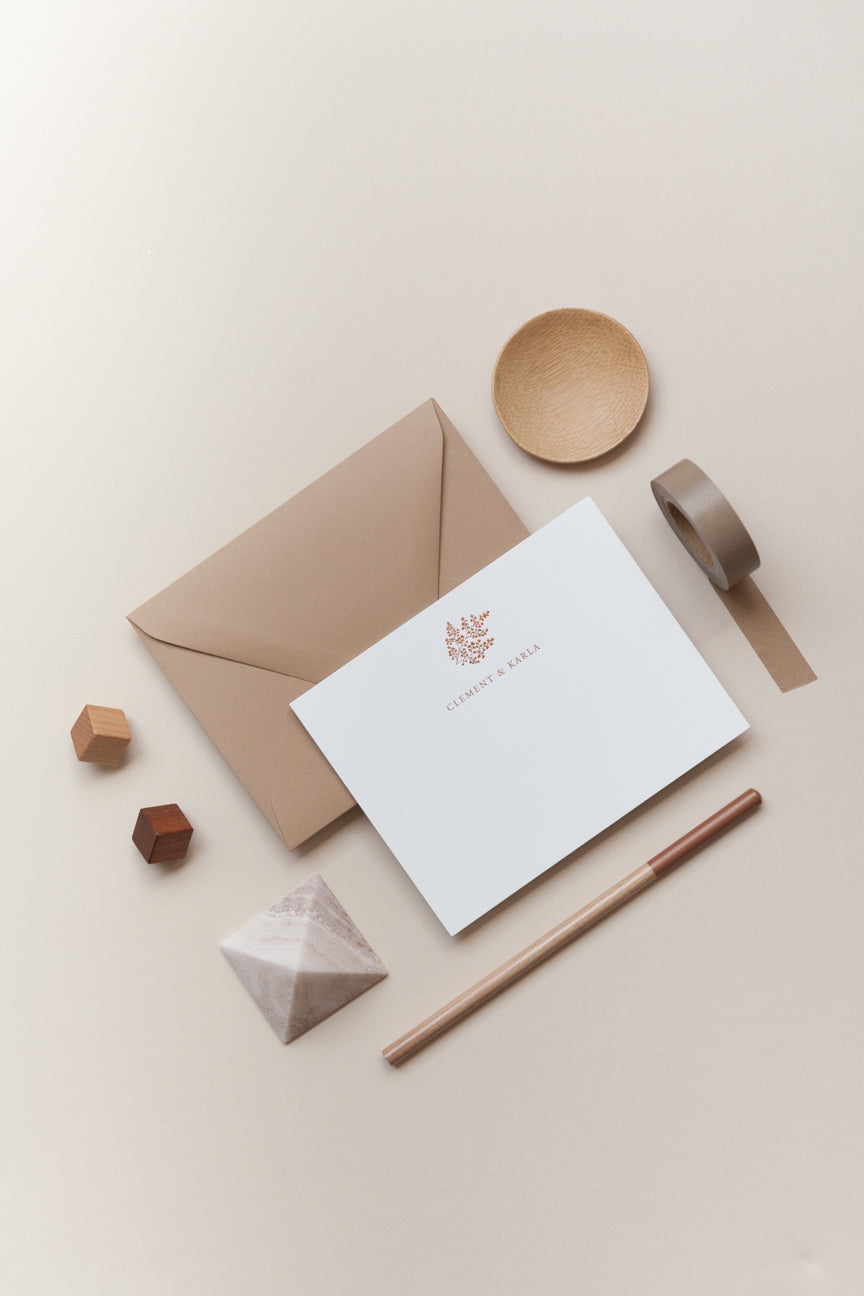 A relevant stock photo of stationery custom in a typical setting.