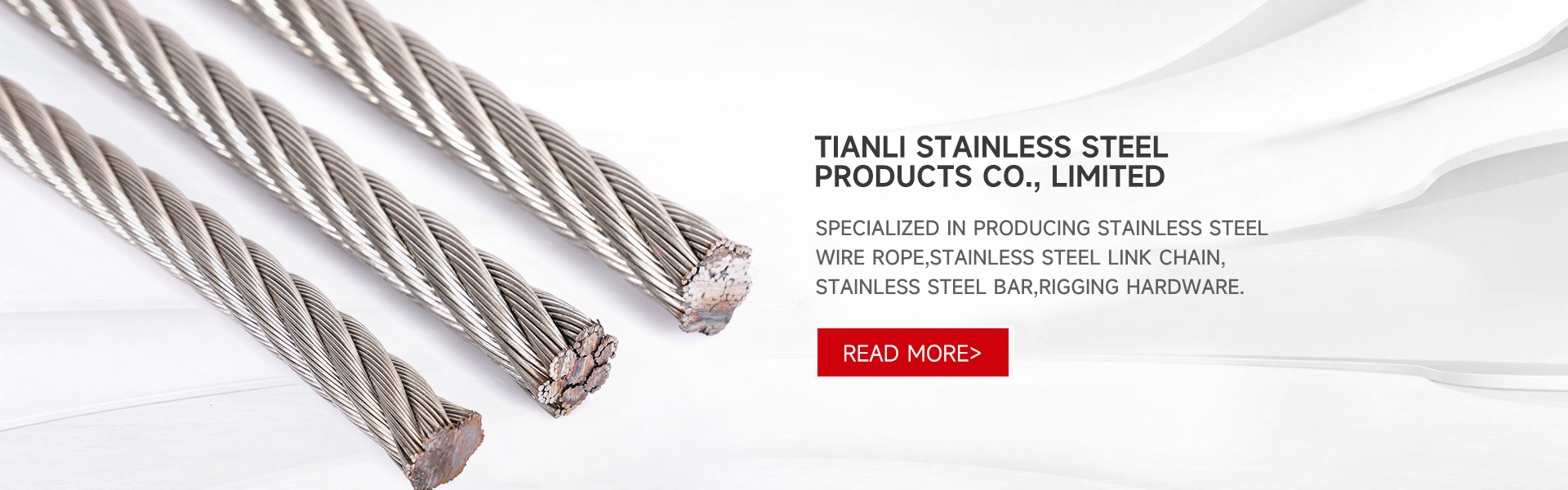 A relevant stock photo of steel cable supplier in a typical setting.