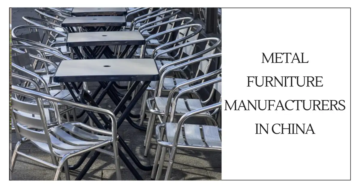A relevant stock photo of steel furniture china in a typical setting.