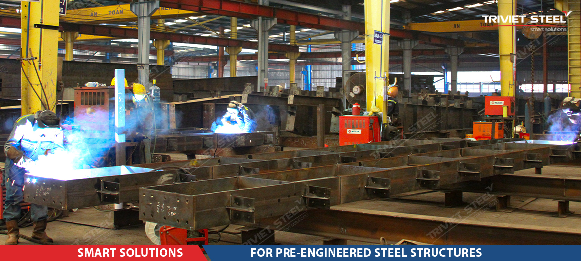 A relevant stock photo of steel structure manufacturer in a typical setting.